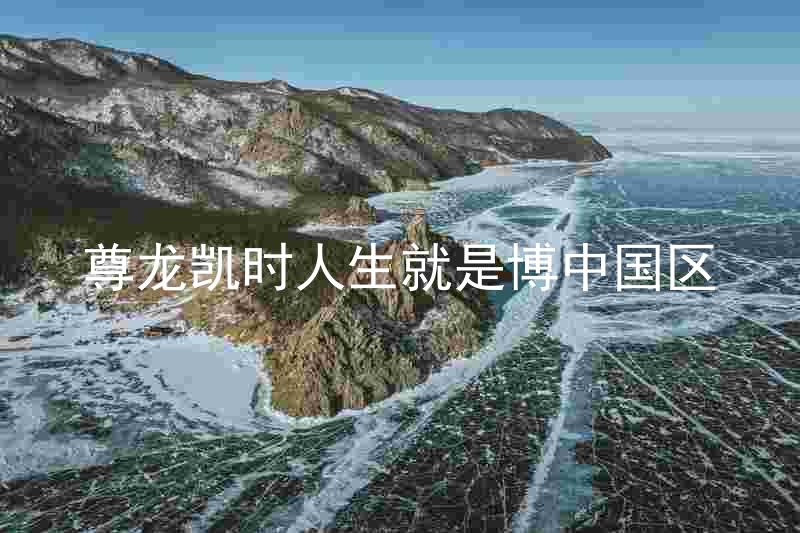 尊龙凯时人生就是博中国区